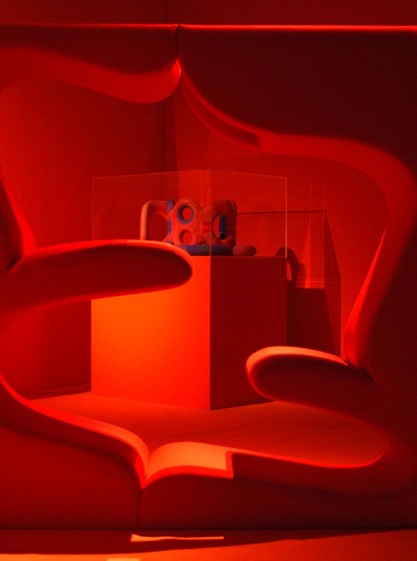 Panton in rot