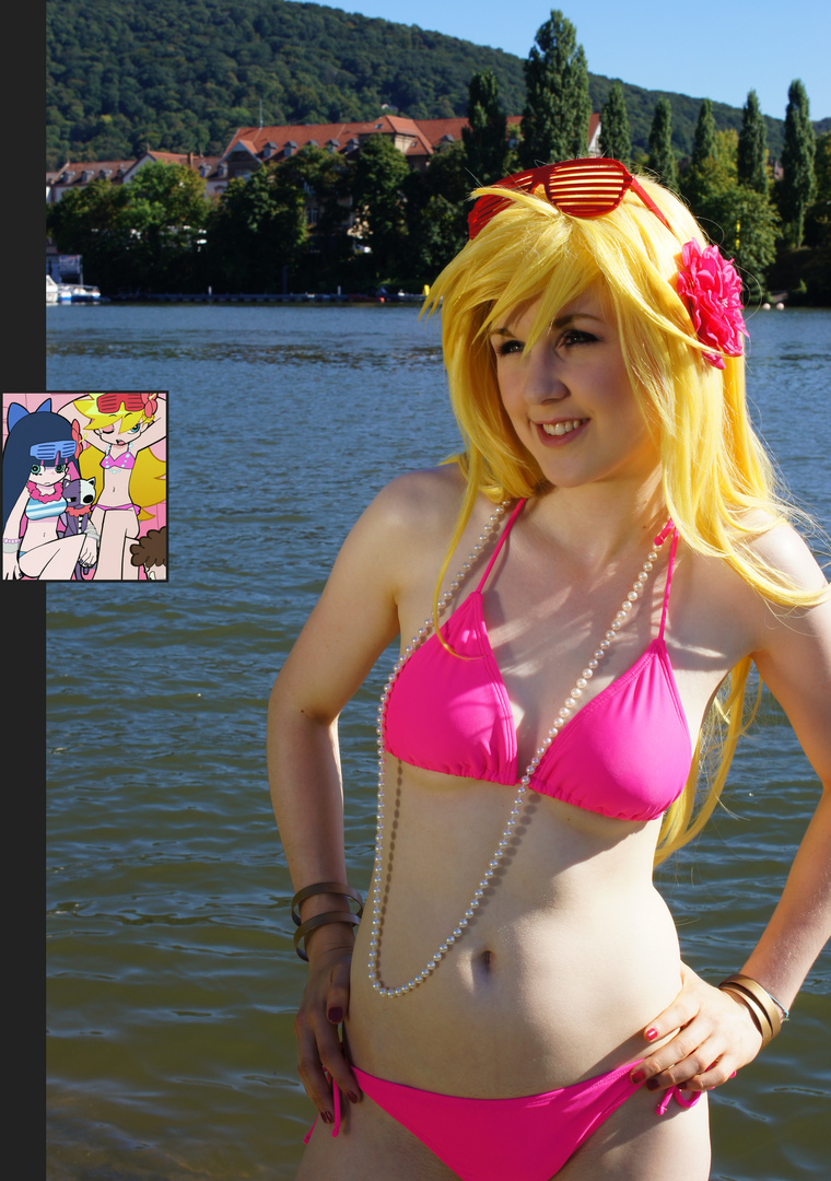 Panty & Stocking @ Daten Beach