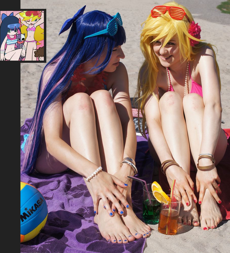 Panty & Stocking @ Daten Beach – Nail enamel