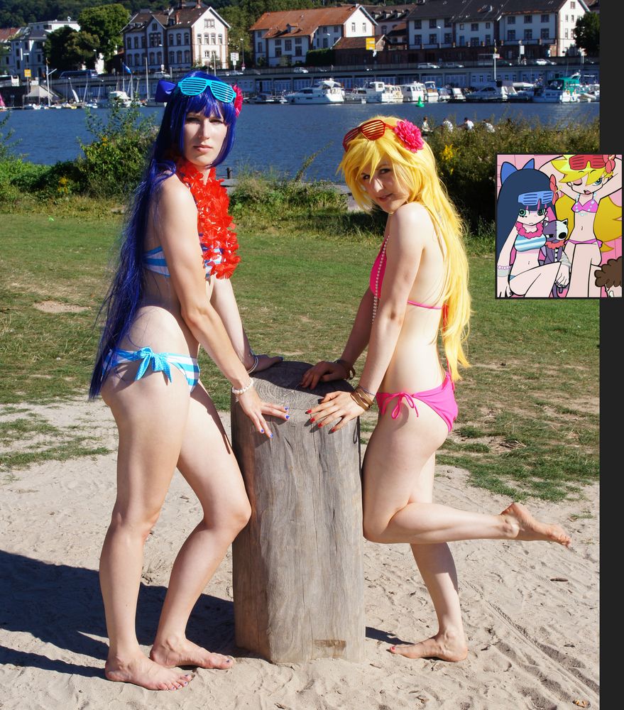 Panty & Stocking @ Daten Beach – The End