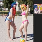 Panty & Stocking @ Daten Beach – Volleyball 1