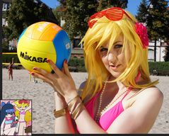 Panty & Stocking @ Daten Beach – Volleyball 3