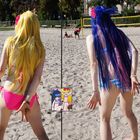 Panty & Stocking @ Daten Beach – Volleyball 4