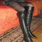 Pantyhose Boots