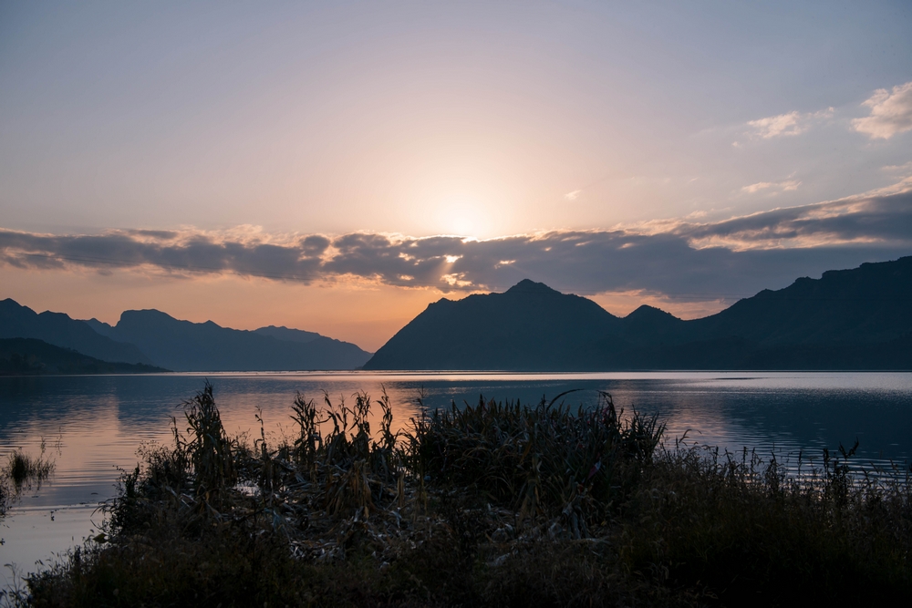 Panyukou Lake Sunset