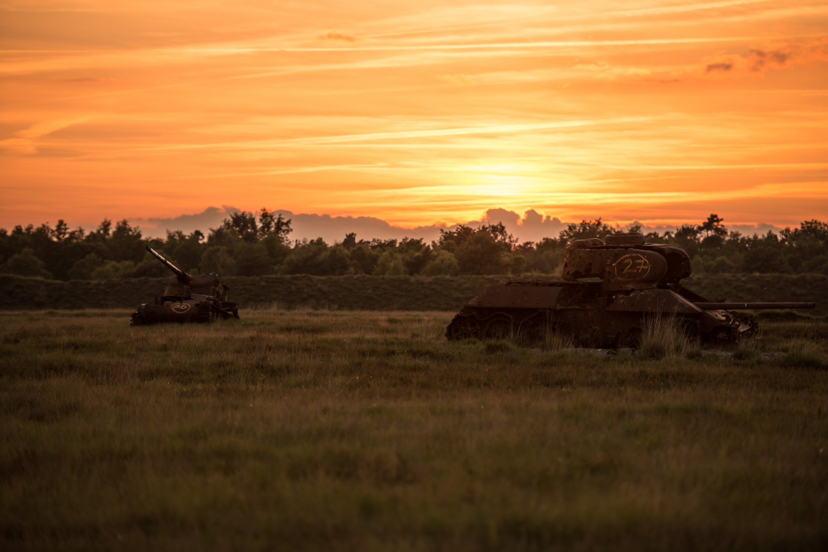 Panzer in der Senne