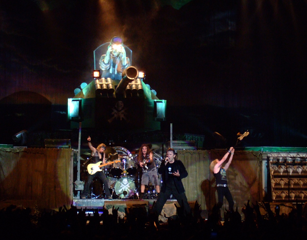 Panzerkommandant Eddie & the Boys - IRON MAIDEN in Düsseldorf gestern abend