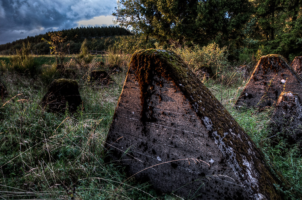 Panzersperren am Westwall