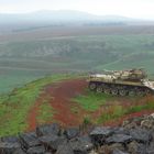 Panzerstellung auf dem Golan