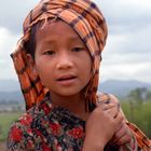 Pa'O girl at the Inle Lake in Myanmar