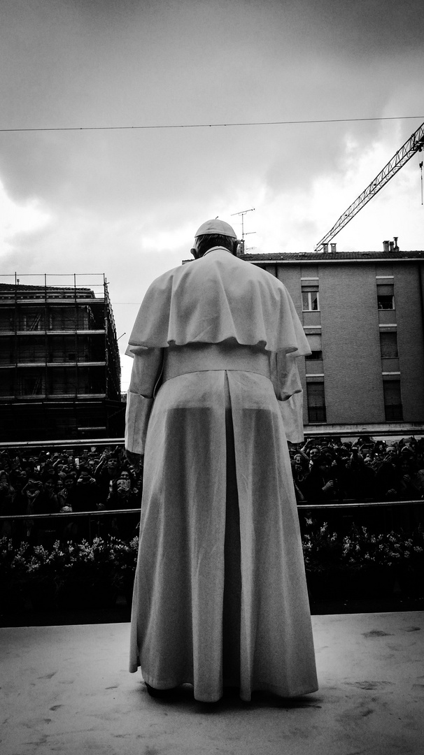 Papa Francesco a Mirandola, 2 aprile 2017