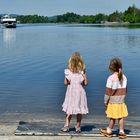 Papa, schau mal ein Schiff auf dem Staffelsee