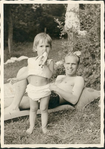 Papa und ich anno....