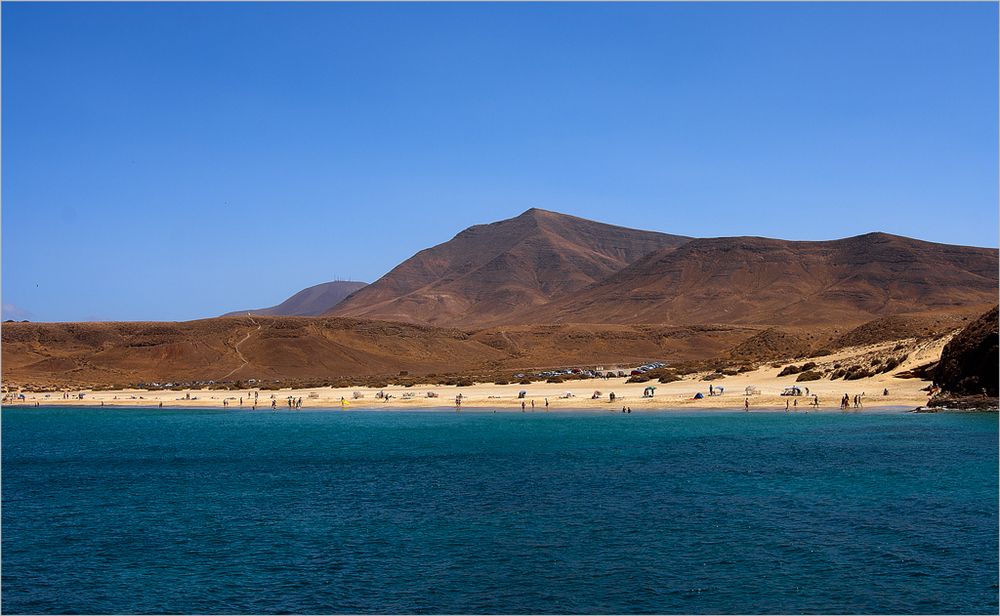 Papagayo-Strand by Franz Reitmayer