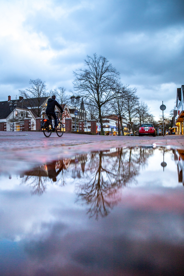 Papenburg nach dem Regen
