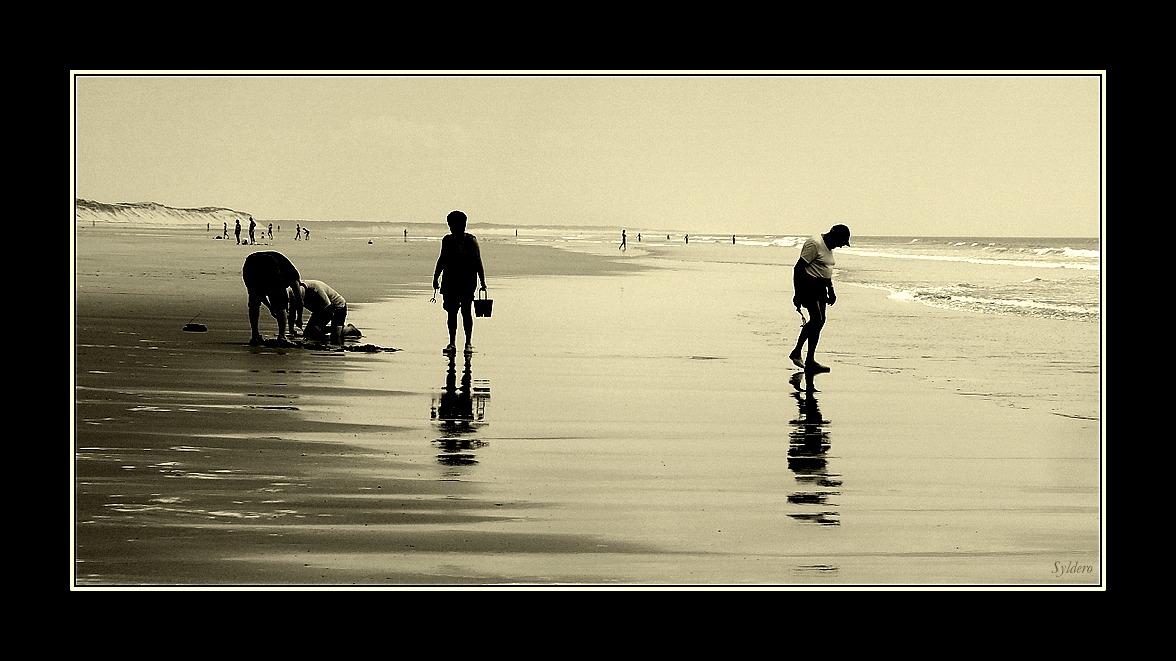 Papi & Mamie à la plage