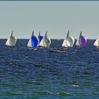 papillons multicolores sur l eau ......