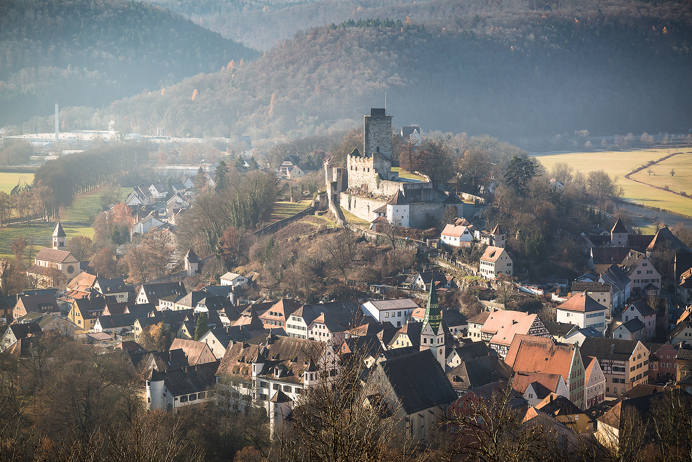 Pappenheim von oben