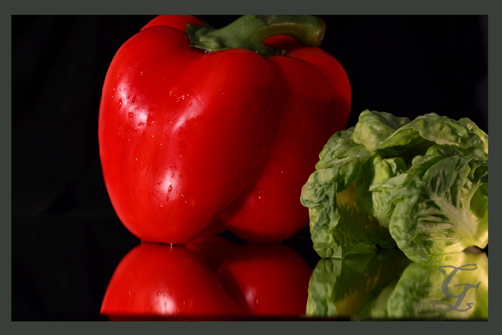 Paprika im rechten Licht