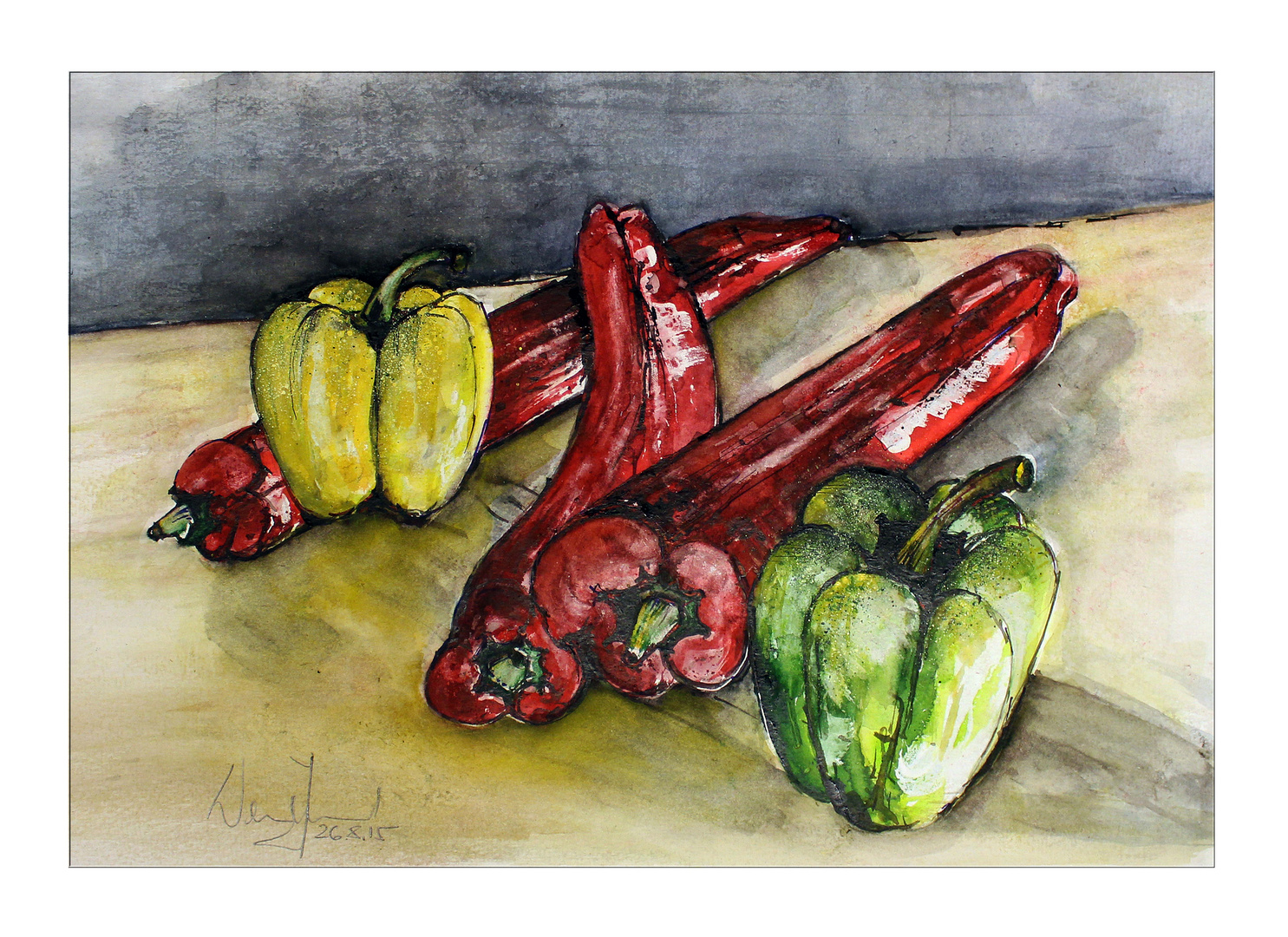 Paprika Stilleben Foto Bild Kunstfotografie Kultur Gemalde Skulpturen Gemalde Und Zeichnungen Bilder Auf Fotocommunity
