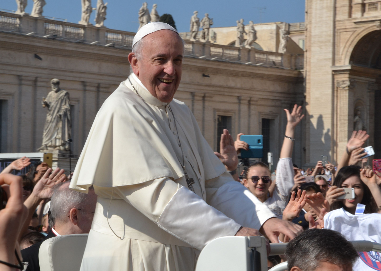 Papst-Begeisterung 2017