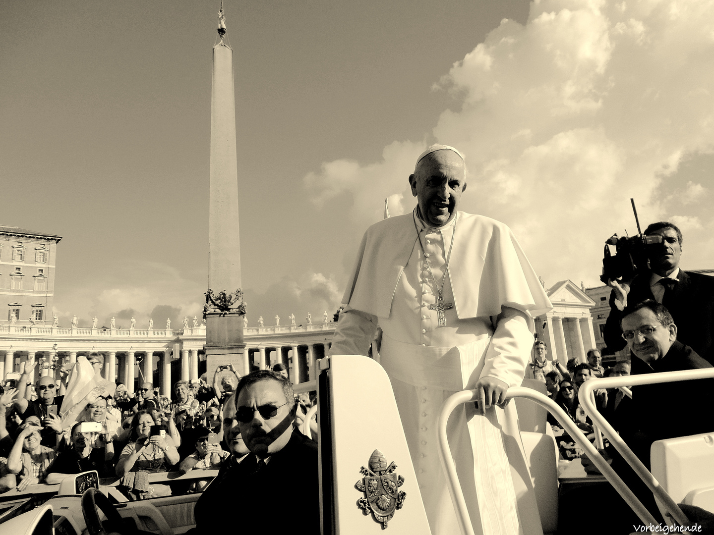 Papst Franziskus...