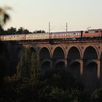 Papst-Sonderzug im Streiflicht