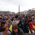 Papstaudienz auf dem Petersplatz