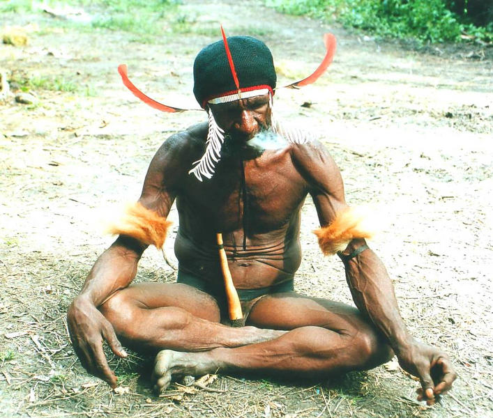 Papua- Mann