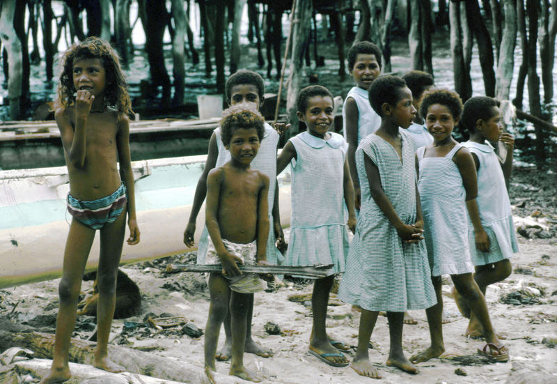 Papua-Neuguinea - Schulkinder