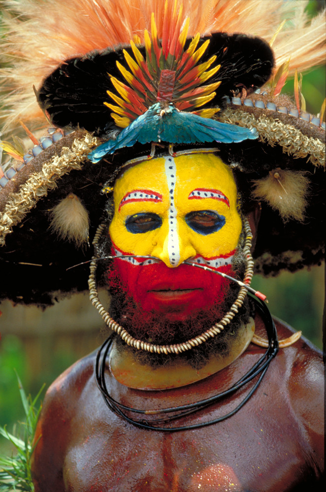 Papua New Guinea (4) - Tribal face