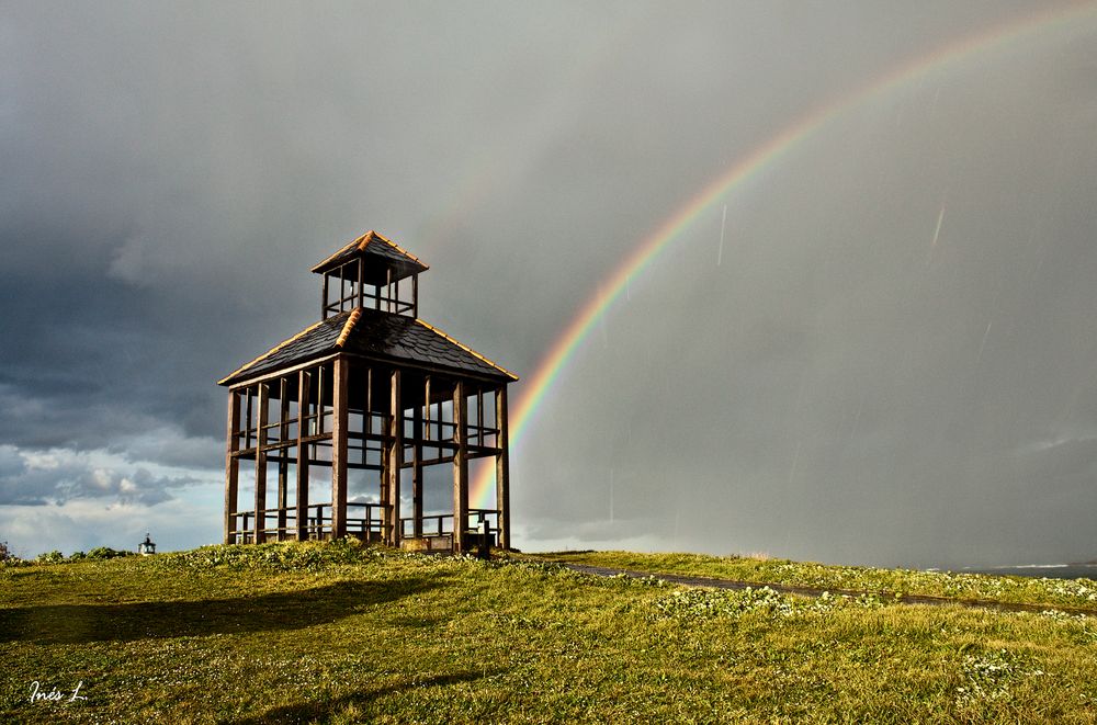 Para ver el arco iris has de soportar la lluvia...