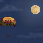 Parachute ascensionnel au clair de lune à Yasmine Hammamet