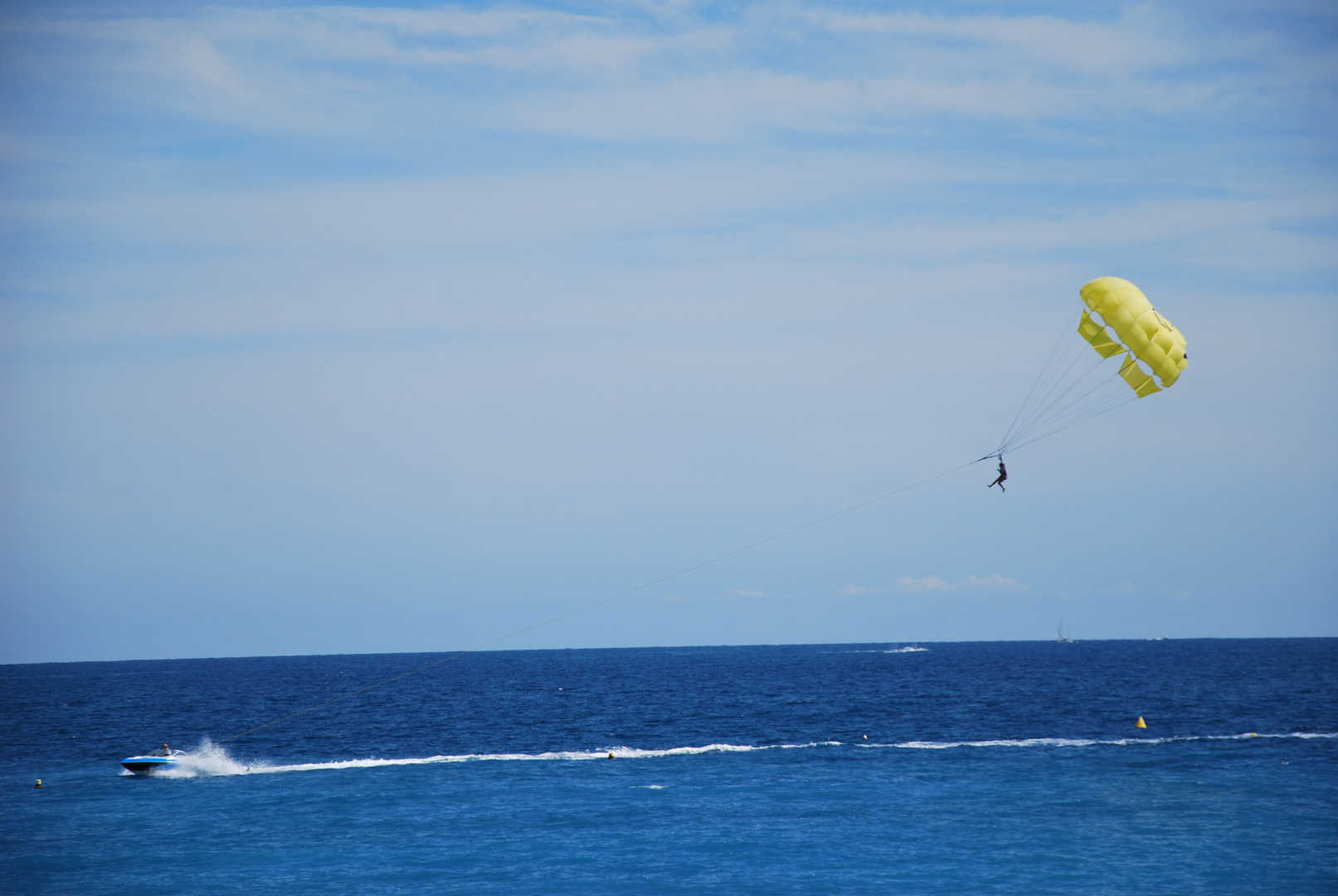 Parachute at the beach in Nice