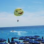 Parachute at the beach in Nice France