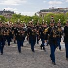 Parade am Arc de Triomphe