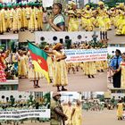 Parade am Internationalen Frauentag in Yaoundé