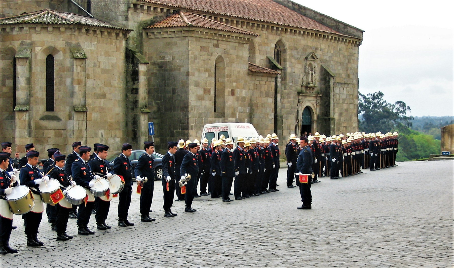 Parade der Feuerwehr