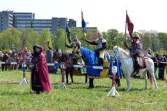 Parade der Reiter - Mittelalterlicher Markt in Neuss