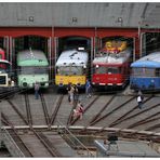 Parade der Schienenbusse