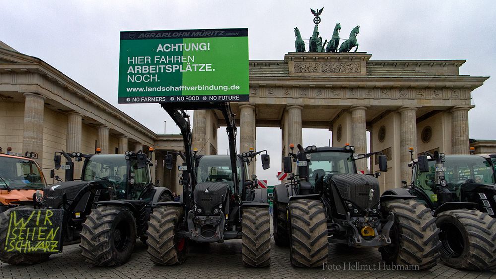 PARADE EINER ANDEREN ART VOR DEM BRANDENBURGER TOR