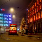 Paradeplatz an Weihnacht