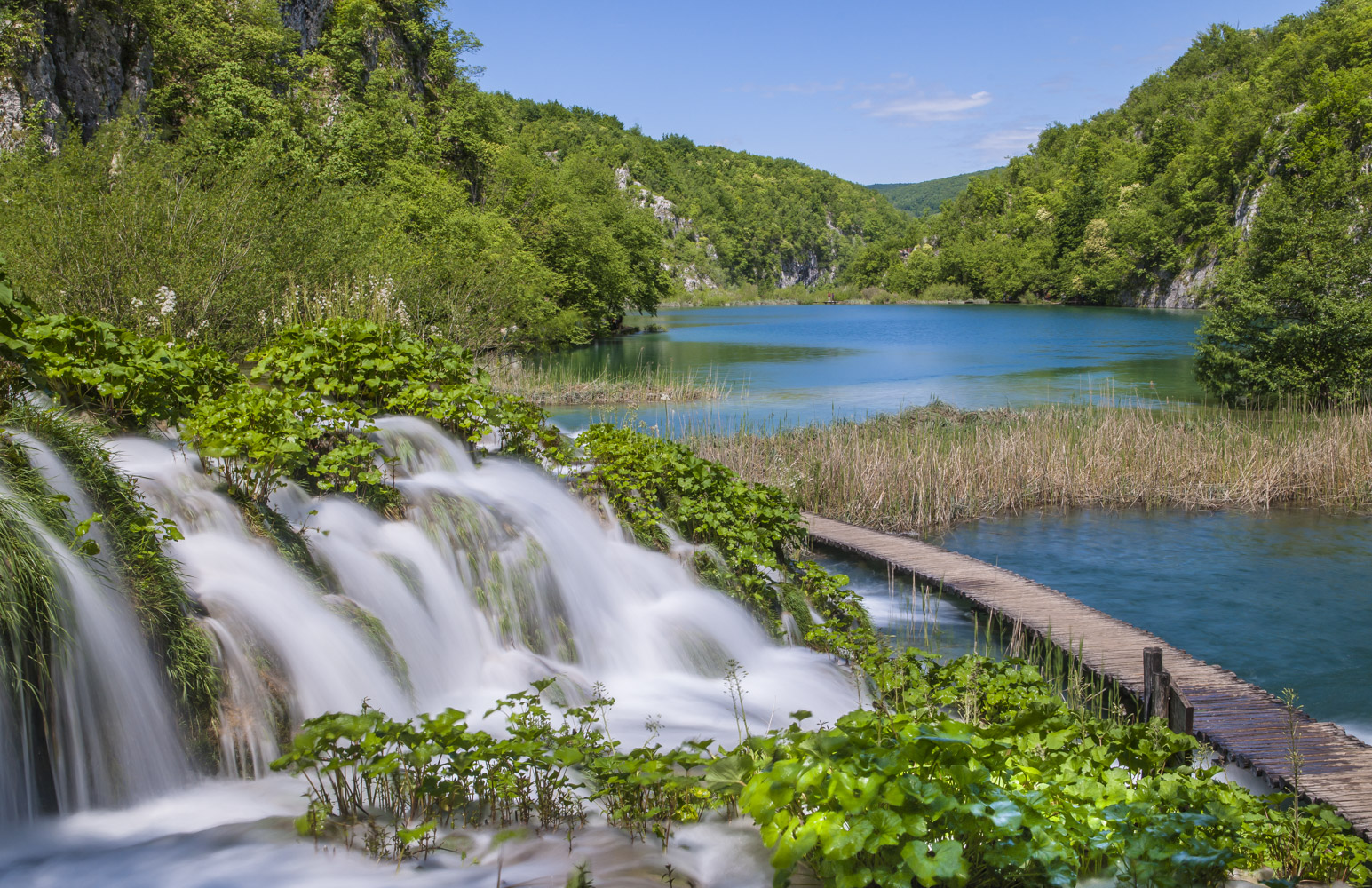 Paradiesische Wasserlandschaft