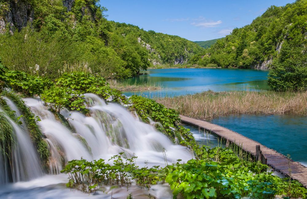 Paradiesische Wasserlandschaft