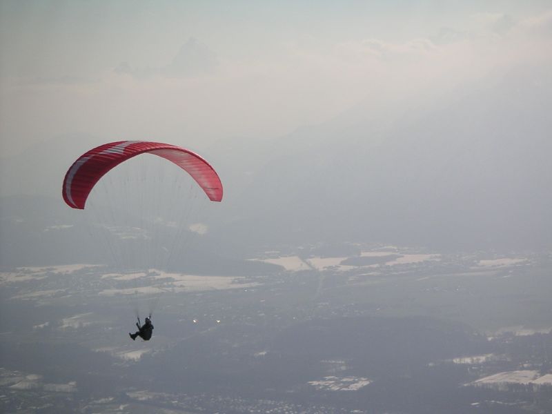 Paragleiten am Gaisberg