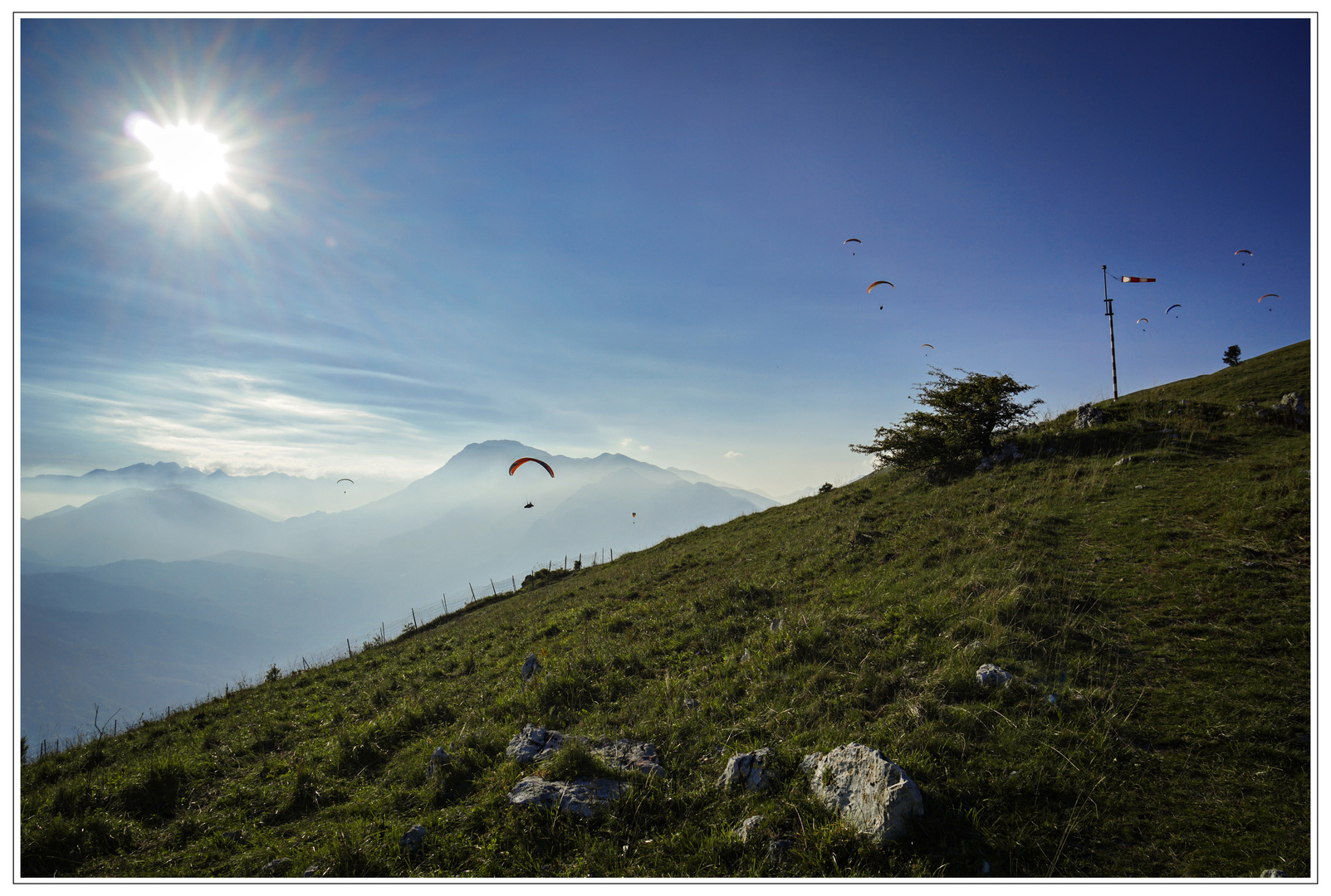 Paragleiten in Meduno