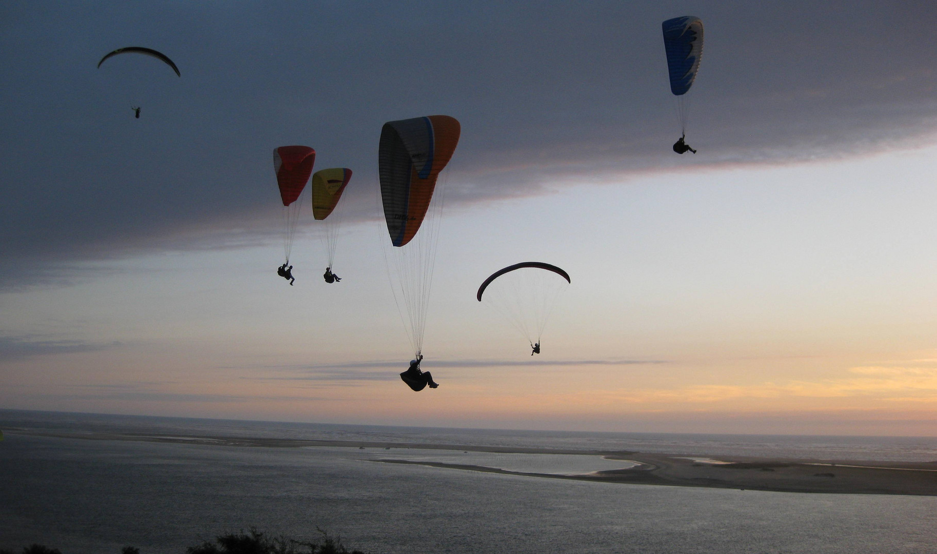 Paragleiter Düne Pyla