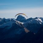 Paraglider am Nebelhorn.