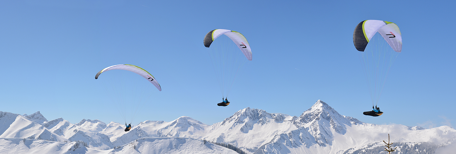 Paraglider am Neunerköpfle