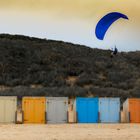 Paraglider am Strand